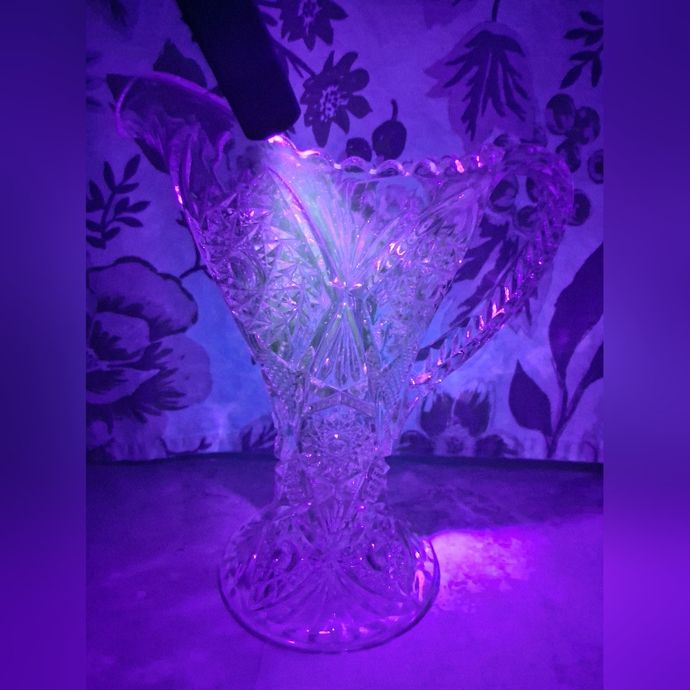 EAPG Antique Manganese Pitcher by Imperial Glass